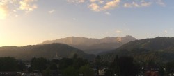 Archiv Foto Webcam Panoramablick Rathaus Garmisch-Partenkirchen 06:00
