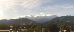 Archiv Foto Webcam Panoramablick Rathaus Garmisch-Partenkirchen 09:00