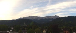 Archiv Foto Webcam Panoramablick Rathaus Garmisch-Partenkirchen 04:00
