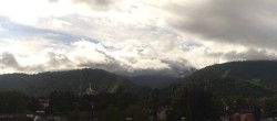 Archiv Foto Webcam Panoramablick Rathaus Garmisch-Partenkirchen 09:00