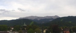 Archiv Foto Webcam Panoramablick Rathaus Garmisch-Partenkirchen 17:00