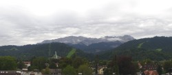 Archiv Foto Webcam Panoramablick Rathaus Garmisch-Partenkirchen 11:00
