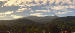 Archiv Foto Webcam Panoramablick Rathaus Garmisch-Partenkirchen 07:00