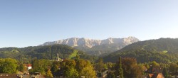Archiv Foto Webcam Panoramablick Rathaus Garmisch-Partenkirchen 15:00