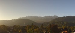 Archiv Foto Webcam Panoramablick Rathaus Garmisch-Partenkirchen 07:00