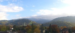 Archiv Foto Webcam Panoramablick Rathaus Garmisch-Partenkirchen 15:00