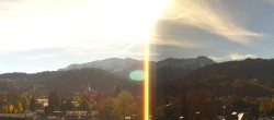 Archiv Foto Webcam Panoramablick Rathaus Garmisch-Partenkirchen 09:00
