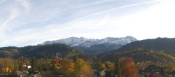 Archiv Foto Webcam Panoramablick Rathaus Garmisch-Partenkirchen 13:00