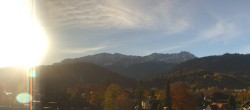 Archiv Foto Webcam Panoramablick Rathaus Garmisch-Partenkirchen 07:00