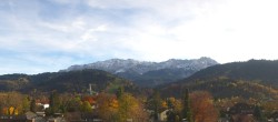 Archiv Foto Webcam Panoramablick Rathaus Garmisch-Partenkirchen 13:00