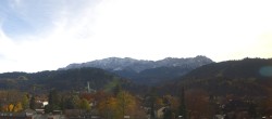 Archiv Foto Webcam Panoramablick Rathaus Garmisch-Partenkirchen 11:00