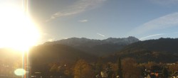 Archiv Foto Webcam Panoramablick Rathaus Garmisch-Partenkirchen 07:00