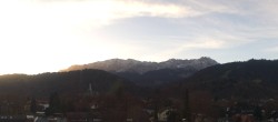 Archiv Foto Webcam Panoramablick Rathaus Garmisch-Partenkirchen 06:00