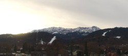 Archiv Foto Webcam Panoramablick Rathaus Garmisch-Partenkirchen 07:00