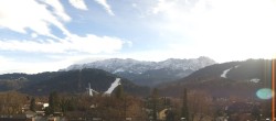 Archiv Foto Webcam Panoramablick Rathaus Garmisch-Partenkirchen 11:00