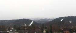 Archiv Foto Webcam Panoramablick Rathaus Garmisch-Partenkirchen 09:00