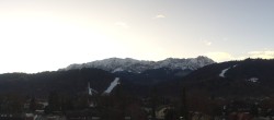 Archiv Foto Webcam Panoramablick Rathaus Garmisch-Partenkirchen 08:00