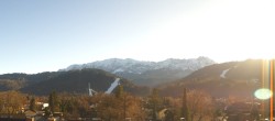 Archiv Foto Webcam Panoramablick Rathaus Garmisch-Partenkirchen 11:00