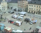Archiv Foto Webcam Blick auf den Marktplatz Annaberg-Buchholz im Erzgebirge 09:00