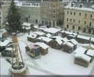 Archiv Foto Webcam Blick auf den Marktplatz Annaberg-Buchholz im Erzgebirge 07:00