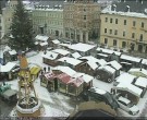 Archiv Foto Webcam Blick auf den Marktplatz Annaberg-Buchholz im Erzgebirge 11:00