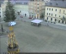 Archiv Foto Webcam Blick auf den Marktplatz Annaberg-Buchholz im Erzgebirge 07:00