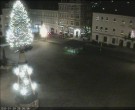 Archiv Foto Webcam Blick auf den Marktplatz Annaberg-Buchholz im Erzgebirge 19:00