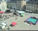 Archiv Foto Webcam Blick auf den Marktplatz Annaberg-Buchholz im Erzgebirge 09:00