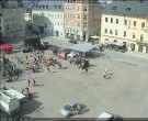 Archiv Foto Webcam Blick auf den Marktplatz Annaberg-Buchholz im Erzgebirge 15:00