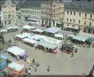 Archiv Foto Webcam Blick auf den Marktplatz Annaberg-Buchholz im Erzgebirge 11:00