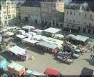 Archiv Foto Webcam Blick auf den Marktplatz Annaberg-Buchholz im Erzgebirge 07:00