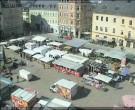 Archiv Foto Webcam Blick auf den Marktplatz Annaberg-Buchholz im Erzgebirge 15:00