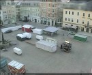 Archiv Foto Webcam Blick auf den Marktplatz Annaberg-Buchholz im Erzgebirge 19:00