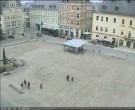 Archiv Foto Webcam Blick auf den Marktplatz Annaberg-Buchholz im Erzgebirge 09:00