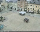 Archiv Foto Webcam Blick auf den Marktplatz Annaberg-Buchholz im Erzgebirge 17:00