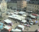 Archiv Foto Webcam Blick auf den Marktplatz Annaberg-Buchholz im Erzgebirge 09:00