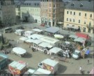 Archiv Foto Webcam Blick auf den Marktplatz Annaberg-Buchholz im Erzgebirge 15:00