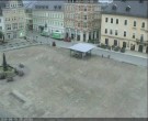 Archiv Foto Webcam Blick auf den Marktplatz Annaberg-Buchholz im Erzgebirge 19:00
