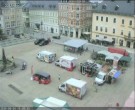 Archiv Foto Webcam Blick auf den Marktplatz Annaberg-Buchholz im Erzgebirge 13:00