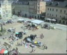 Archiv Foto Webcam Blick auf den Marktplatz Annaberg-Buchholz im Erzgebirge 09:00