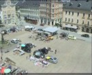 Archiv Foto Webcam Blick auf den Marktplatz Annaberg-Buchholz im Erzgebirge 11:00
