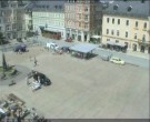 Archiv Foto Webcam Blick auf den Marktplatz Annaberg-Buchholz im Erzgebirge 13:00