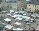 Archiv Foto Webcam Blick auf den Marktplatz Annaberg-Buchholz im Erzgebirge 09:00