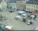 Archiv Foto Webcam Blick auf den Marktplatz Annaberg-Buchholz im Erzgebirge 07:00