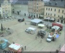 Archiv Foto Webcam Blick auf den Marktplatz Annaberg-Buchholz im Erzgebirge 09:00