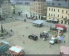 Archiv Foto Webcam Blick auf den Marktplatz Annaberg-Buchholz im Erzgebirge 15:00