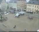 Archiv Foto Webcam Blick auf den Marktplatz Annaberg-Buchholz im Erzgebirge 09:00