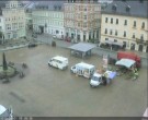 Archiv Foto Webcam Blick auf den Marktplatz Annaberg-Buchholz im Erzgebirge 07:00