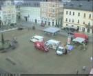 Archiv Foto Webcam Blick auf den Marktplatz Annaberg-Buchholz im Erzgebirge 13:00
