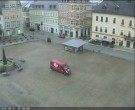 Archiv Foto Webcam Blick auf den Marktplatz Annaberg-Buchholz im Erzgebirge 19:00